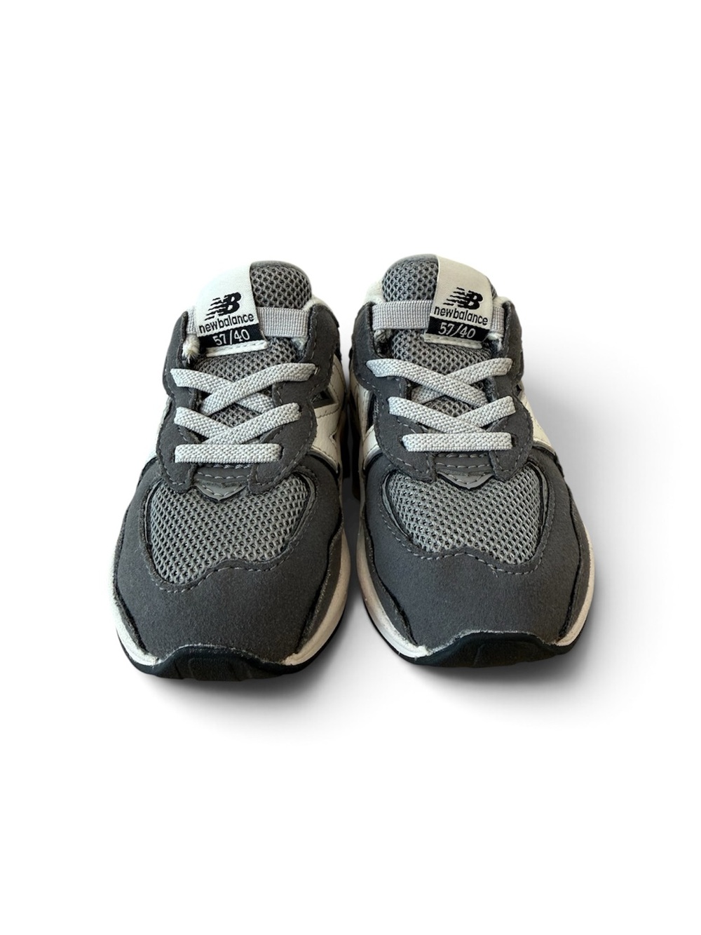 New Balance Kids Gray Athletic Sneakers